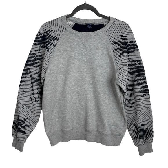Vilebrequin Other - Vilebrequin Sweatshirt Men's Small Gray Raglan Embroidered Sleeves